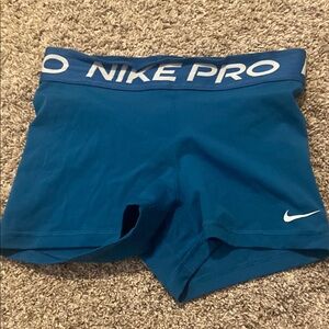 Nike Pro Teal Training Shorts